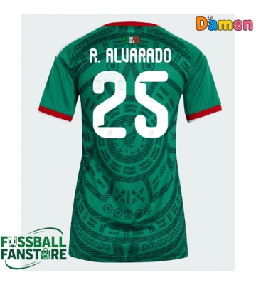Mexiko Roberto Alvarado #25 Replik Heimtrikot Damen WM 2026 Kurzarm